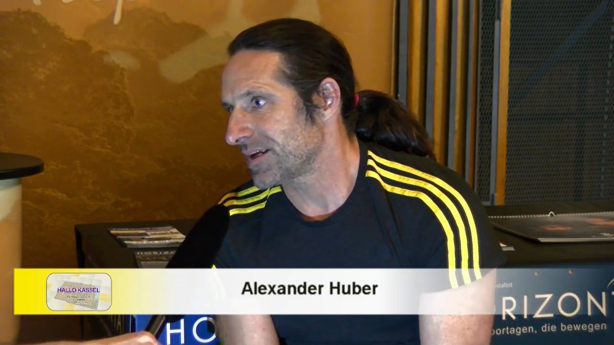 Alexander Huber bei Hallo Kassel