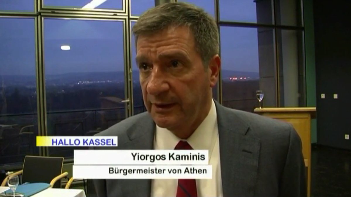 Yiorgos Kaminis bei Hallo Kassel
